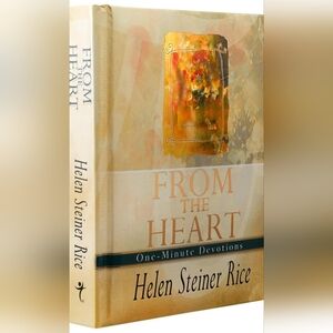 From the Heart by Helen Steiner Rice One Minute Devotional Book New/Sealed